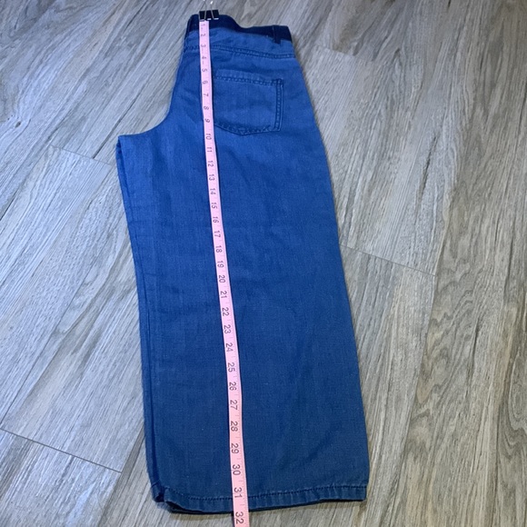 French Connection Denim Crop Pants - Size 4 - Picture 4 of 6